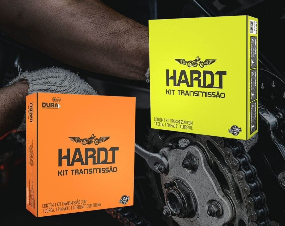 Kit relação Hardt nas versões com e sem O’Ring